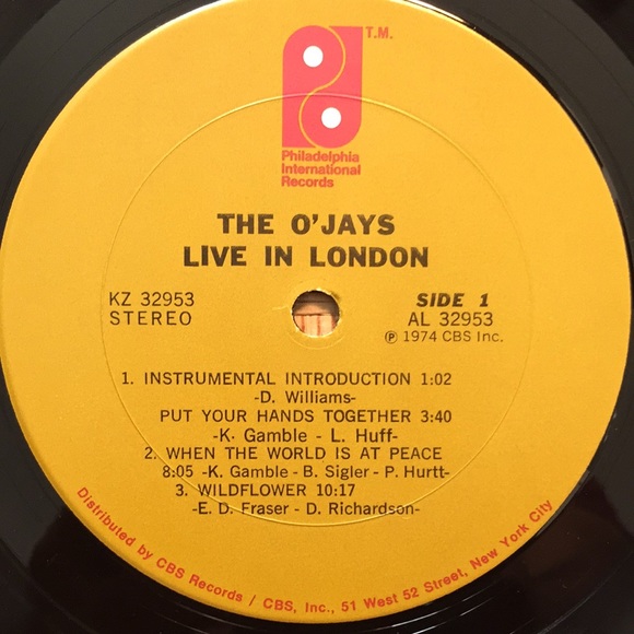 The O'Jays - “Live In London” Vinyl LP - Picture 4 of 5